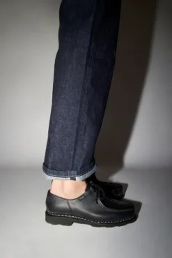 No.6 Store Michael Shoe in Lisse Noir
