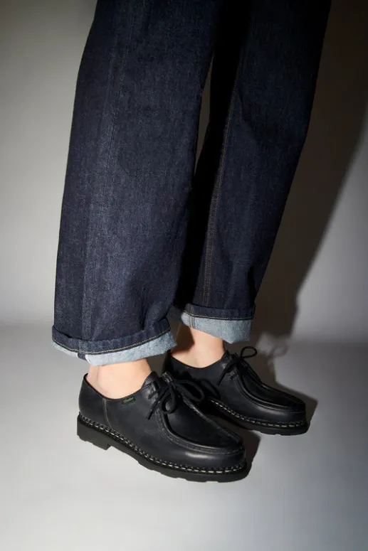No.6 Store Michael Shoe in Lisse Noir