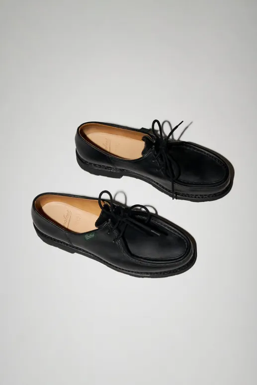 No.6 Store Michael Shoe in Lisse Noir
