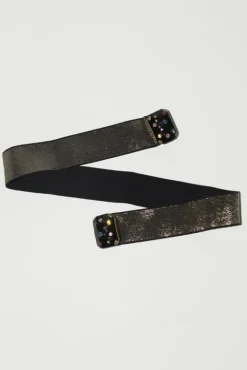 No.6 Store Micro Crystals Belt in Black