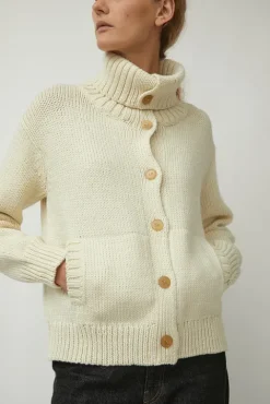 No.6 Store Mila Cardigan in Ivory