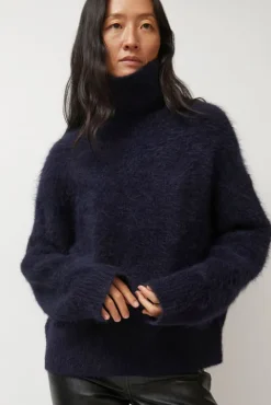 No.6 Store Miles Sweater in Navy