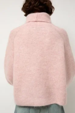 No.6 Store Mohair High Neck in Blush