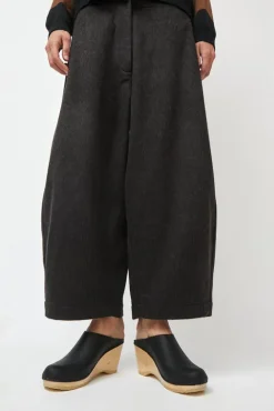 No.6 Store New School Clog on Wedge in Black