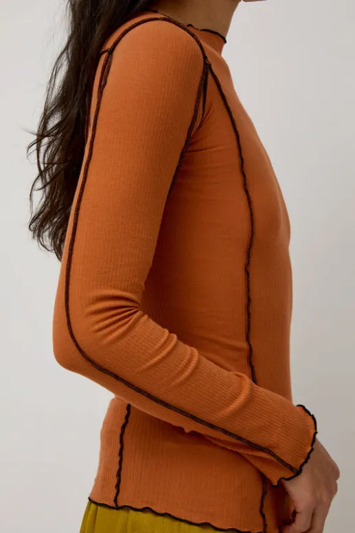 No.6 Store Omato Long Sleeve in Dre Orange