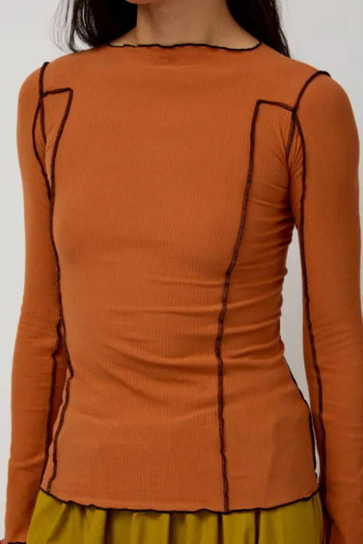 No.6 Store Omato Long Sleeve in Dre Orange
