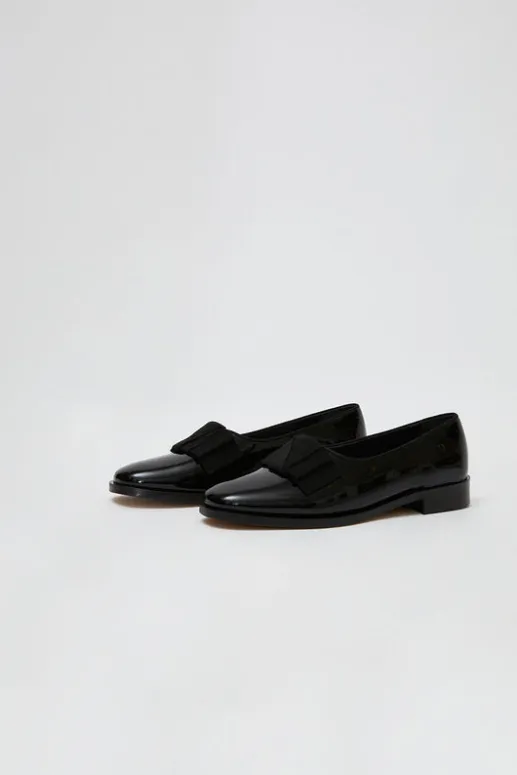 No.6 Store Opera Shoe in Black Patent