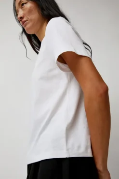 No.6 Store Organic Cotton Classic Tee in White