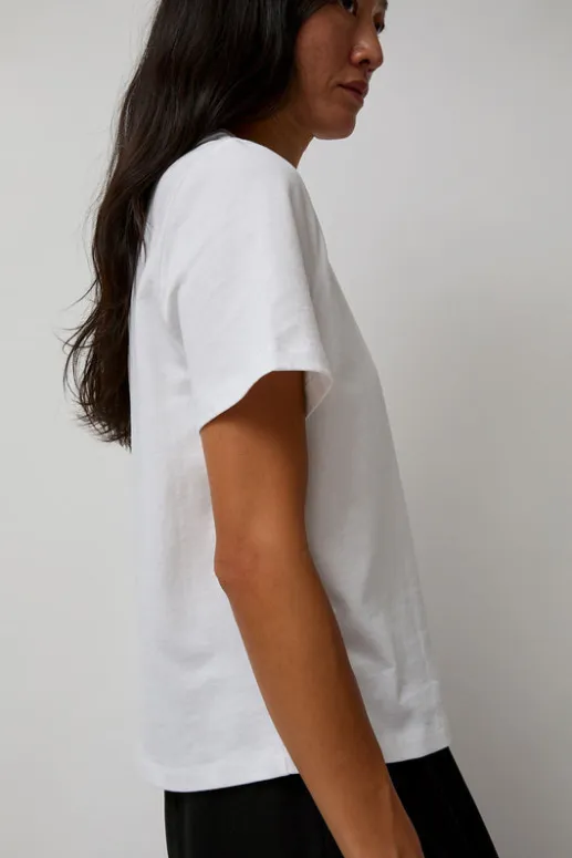 No.6 Store Organic Cotton Classic Tee in White