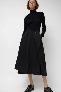 No.6 Store Origami Skirt in Black