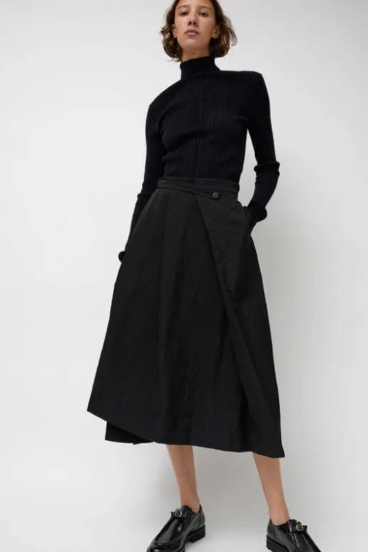 No.6 Store Origami Skirt in Black