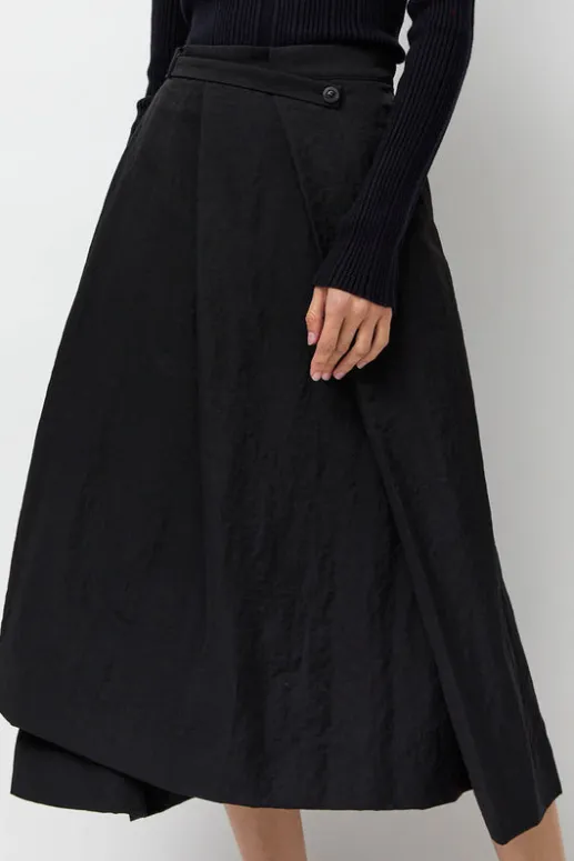 No.6 Store Origami Skirt in Black