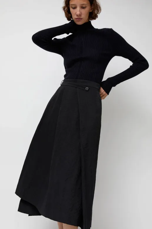 No.6 Store Origami Skirt in Black
