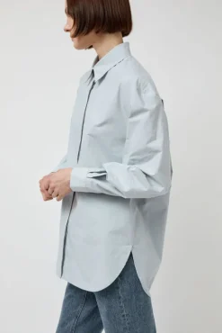 No.6 Store Oversized Shirt in Blue