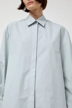 No.6 Store Oversized Shirt in Blue
