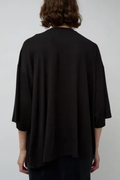 No.6 Store Oversized T-Shirt with Sequins in Black