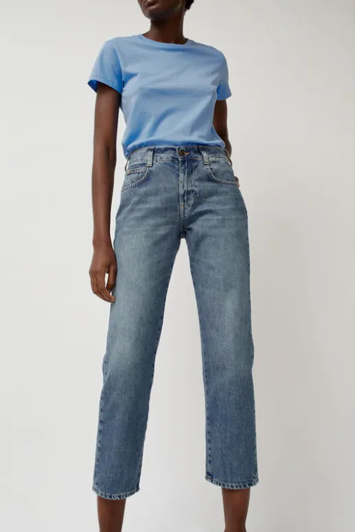 No.6 Store Paris 5-Pocket Jean in Americana Blue