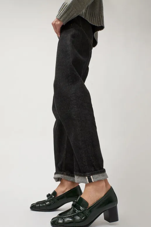 No.6 Store Philippe Heeled Loafer in Bottle