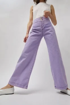 No.6 Store Picnic Pant in Lilac
