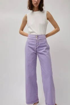No.6 Store Picnic Pant in Lilac