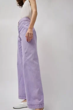 No.6 Store Picnic Pant in Lilac