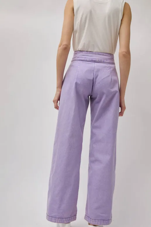 No.6 Store Picnic Pant in Lilac