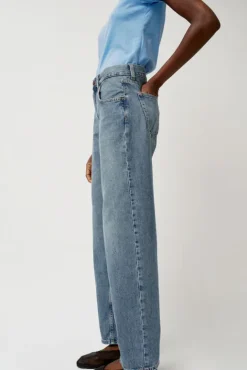 No.6 Store Pitched Baggy Jean in Americana Blue