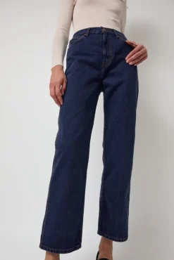 No.6 Store Plein High Rise Straight in Van Blue