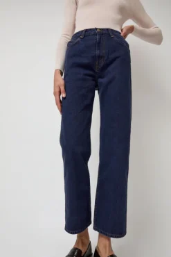 No.6 Store Plein High Rise Straight in Van Blue