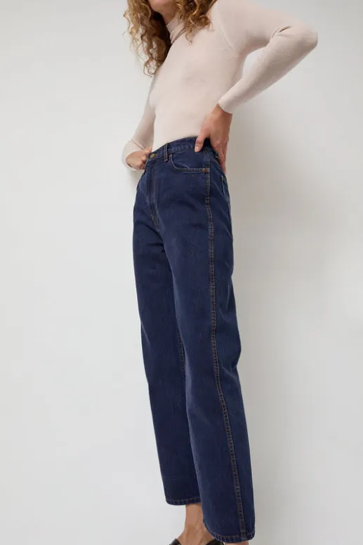 No.6 Store Plein High Rise Straight in Van Blue