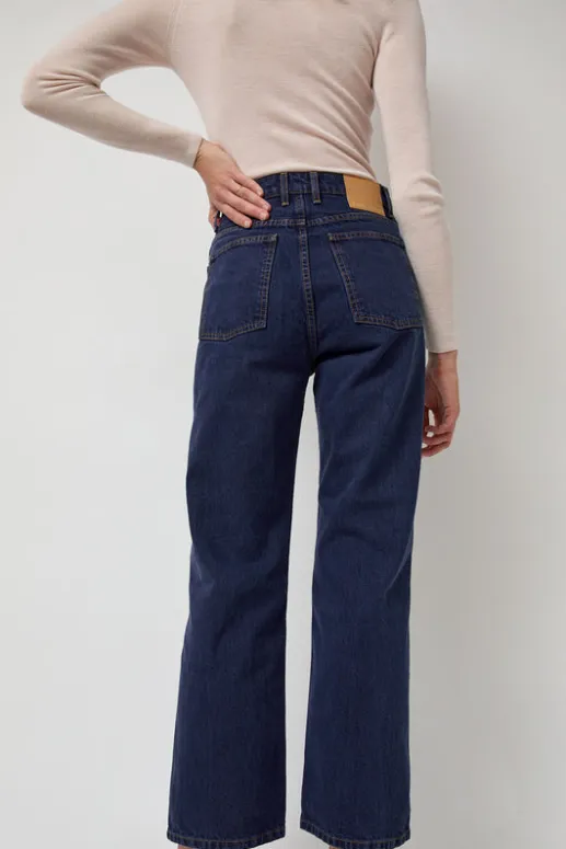 No.6 Store Plein High Rise Straight in Van Blue