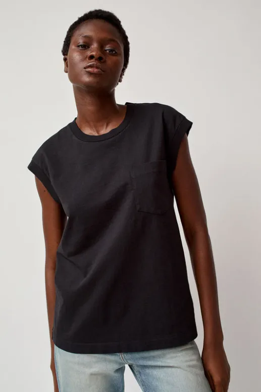 No.6 Store Pocket Tank in Stil Black