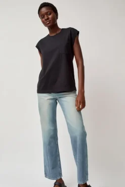 No.6 Store Pocket Tank in Stil Black