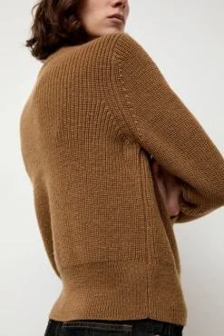 No.6 Store Raw Blouson Cardigan in Bronze