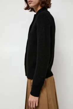 No.6 Store Raw Blouson Cardigan in Black
