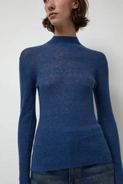 No.6 Store Ribalpa Turtleneck in Blue