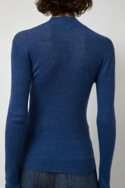 No.6 Store Ribalpa Turtleneck in Blue