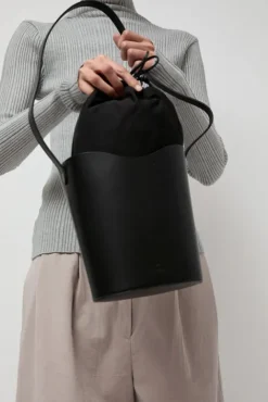 No.6 Store Roseto Bucket Bag in Black