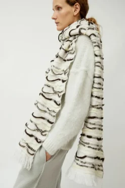 No.6 Store Sen Scarf in Salt
