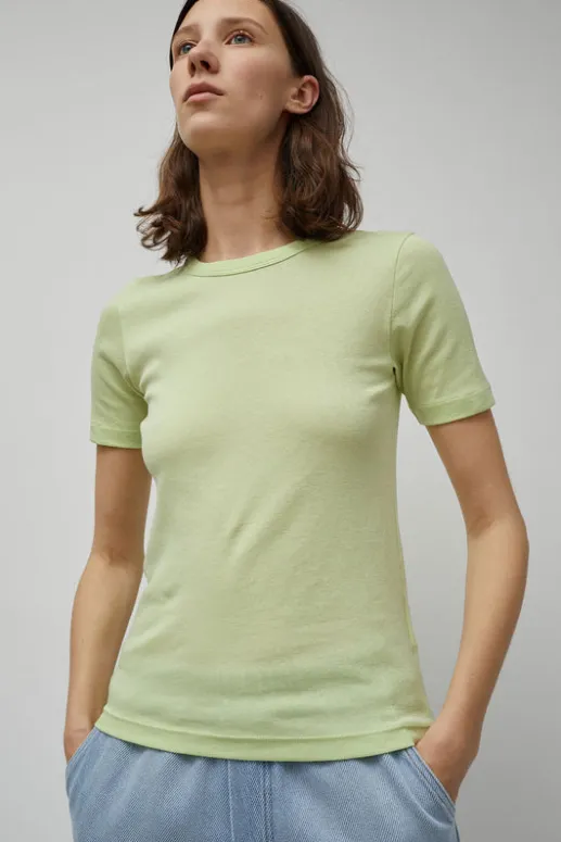 No.6 Store Shrunken Tee in Limeade