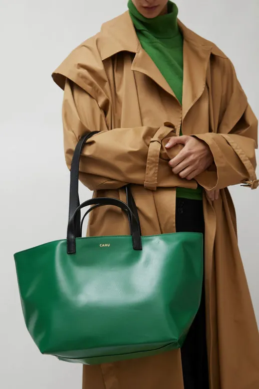 No.6 Store Small Pratique Bag in Dark Green