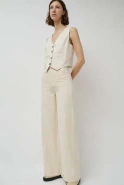 No.6 Store Soft Hank Pant in Bone