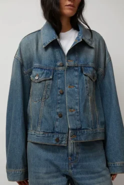 No.6 Store Spencer Jacket in Oil Blue