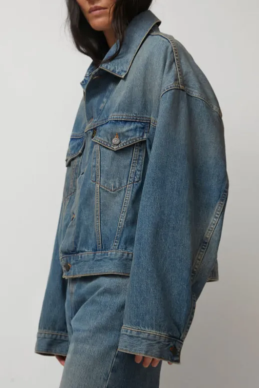 No.6 Store Spencer Jacket in Oil Blue