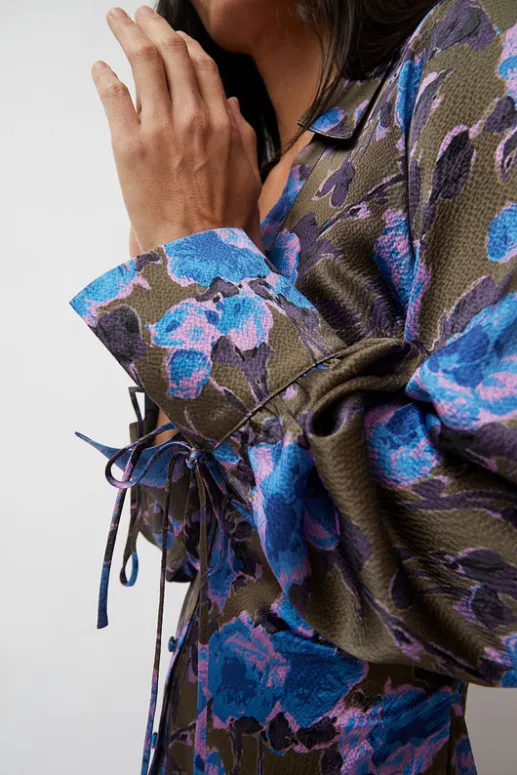 No.6 Store Stella Dress in Violet Roses