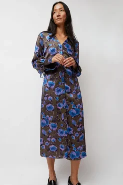 No.6 Store Stella Dress in Violet Roses