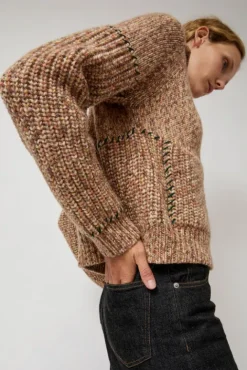 No.6 Store Stitch Cardigan in Fall Mix
