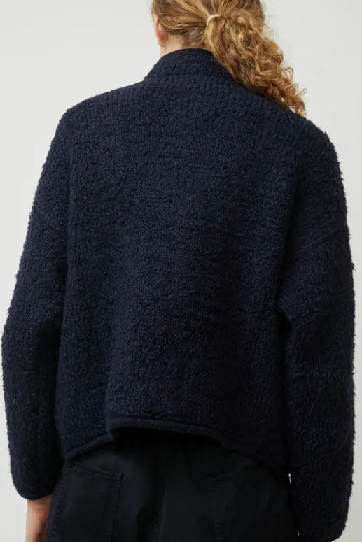 No.6 Store Teddy Jacket in Navy