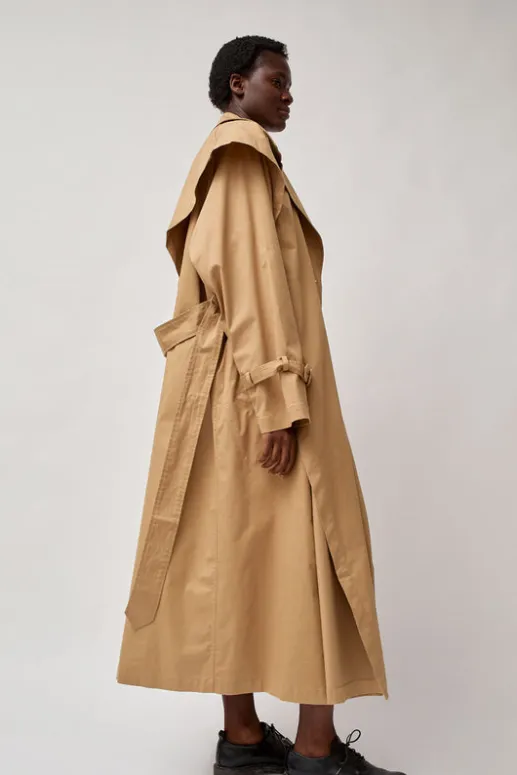 No.6 Store Trench Coat in Beige