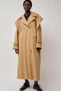No.6 Store Trench Coat in Beige